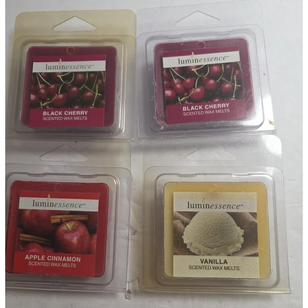 Lot‎ Of 8 Luminescence, Harvest Reflections, Unbranded Variety Scented Wax Melts
